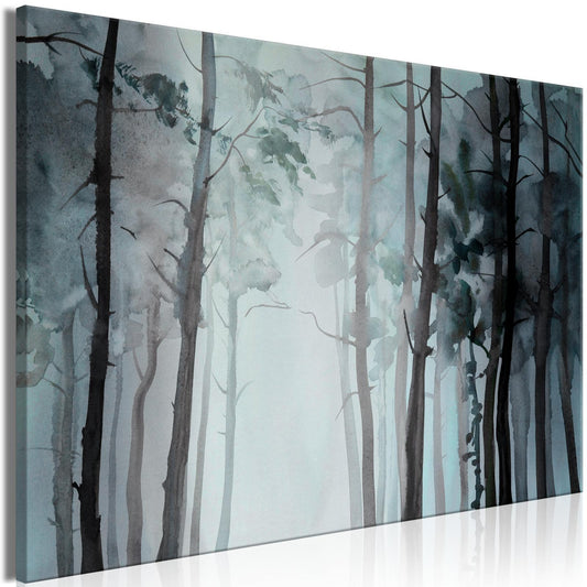 Leinwandbild - Hazy Forest (1 Part) Wide Artgeist