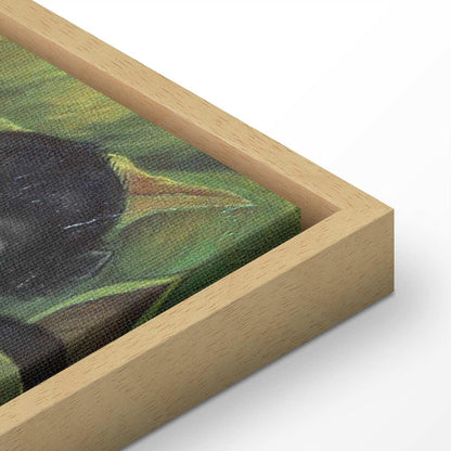 Leinwandbild - Frida Kahlo – Self-Portrait with Monkeys