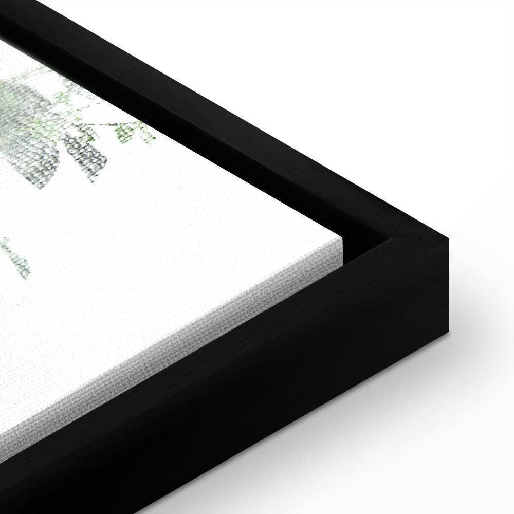 Leinwandbild - Green Cascade (1 Part) Vertical