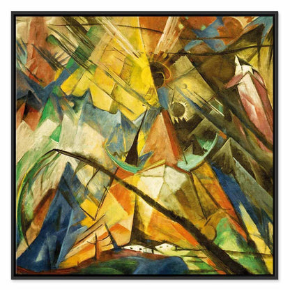Leinwandbild - Franz Marc – Tirol