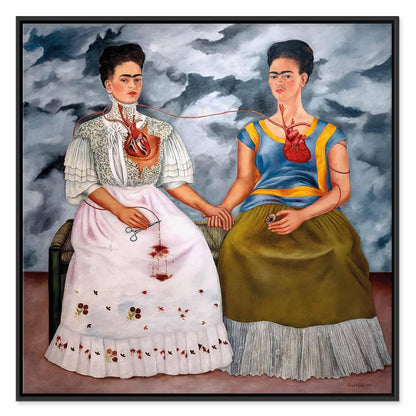 Leinwandbild - Frida Kahlo – The Two Fridas