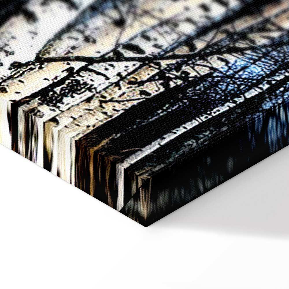 Leinwandbild - Frosty January (1 Part) Vertical