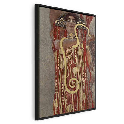 Leinwandbild - Gustav Klimt – Medicine (Hygiea)