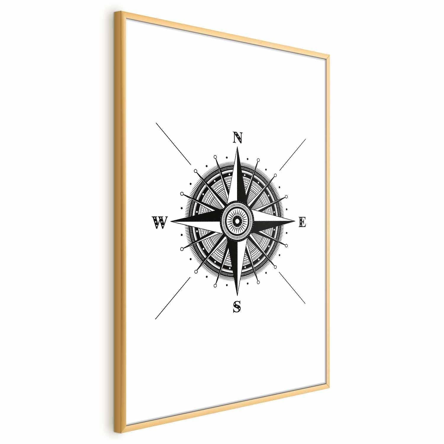 Poster - Compass Artgeist