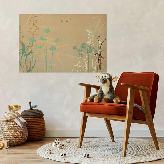 Poster - Bird on a Meadow Artgeist