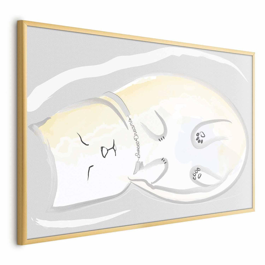 Poster - Sleeping Kitten Artgeist