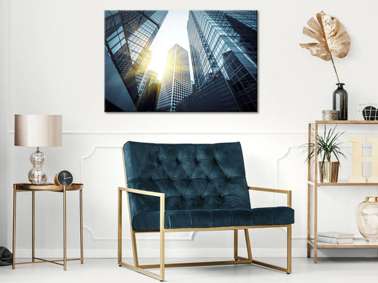 Leinwandbild - In a Big City (1 Part) Wide - Third Variant Artgeist