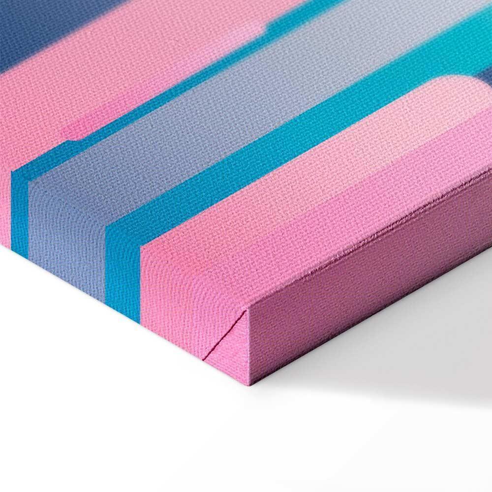 Leinwandbild - Colourful Pistons (1 Part) Vertical