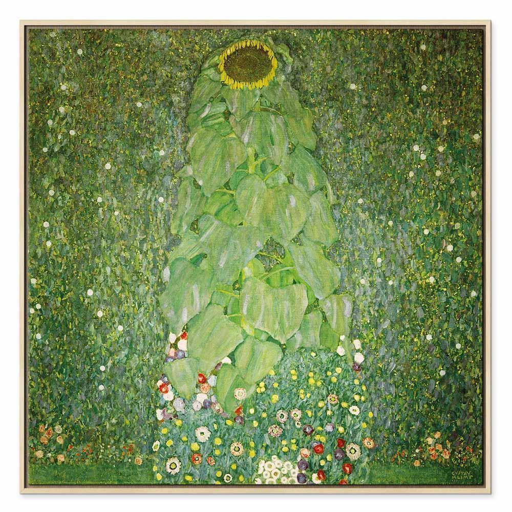 Leinwandbild - Gustav Klimt – The Sunflower