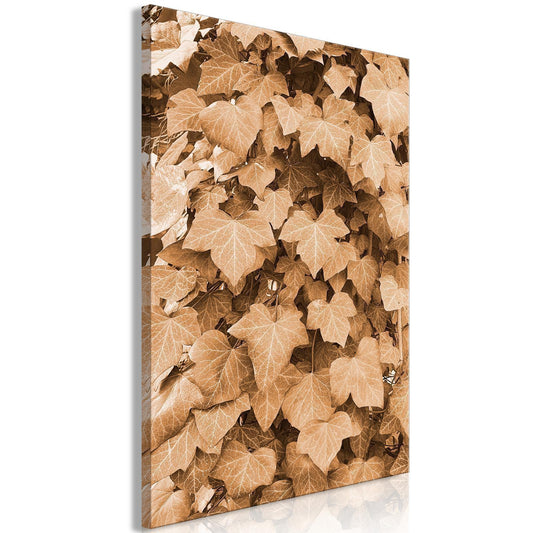 Leinwandbild - Autumn Ivy (1 Part) Vertical Artgeist