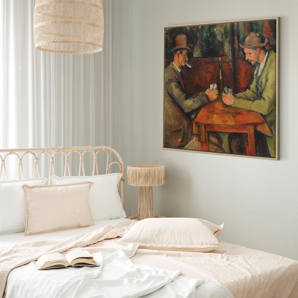 Leinwandbild - Paul Cézanne – The Card Players