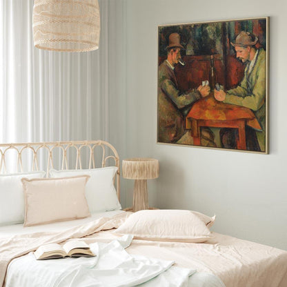 Leinwandbild - Paul Cézanne – The Card Players