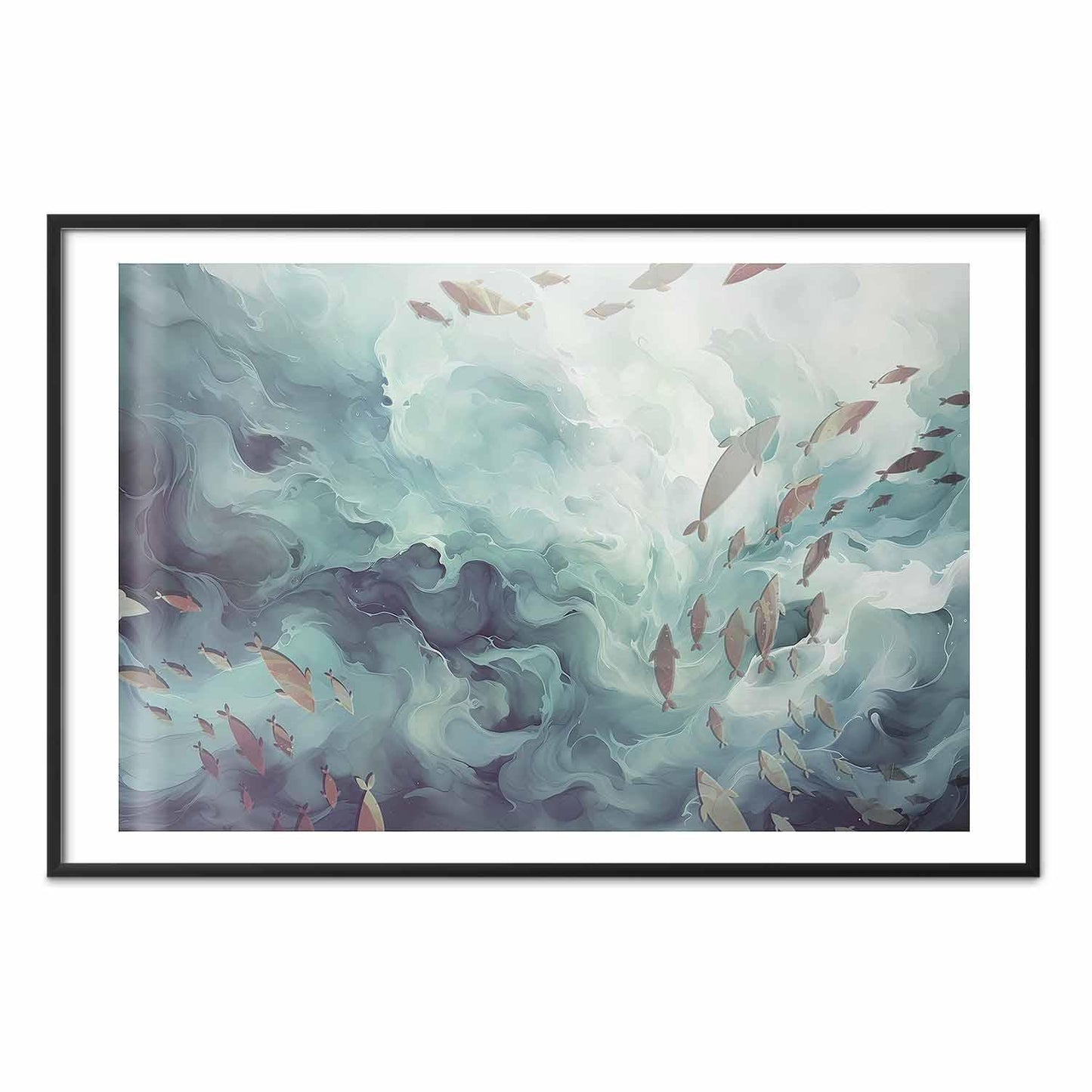 Poster - Fish in the Ocean