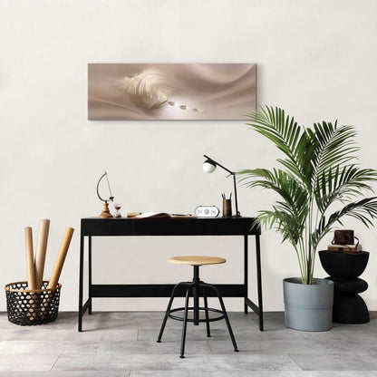Leinwandbild - Delicate Feather