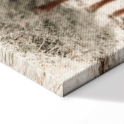 Leinwandbild - Mother and Calf (1 Part) Vertical