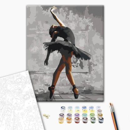 Malen nach Zahlen - Ballerina Pose