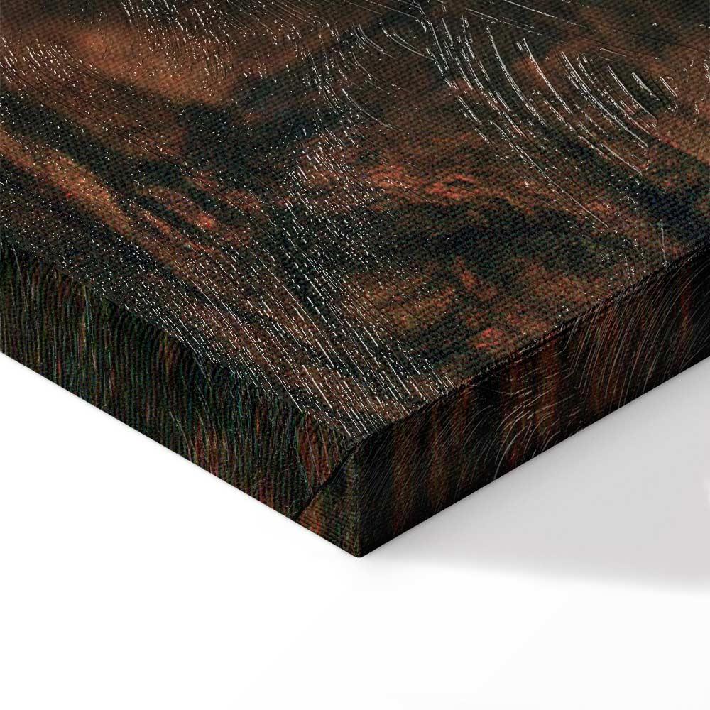 Leinwandbild - Leonardo da Vinci – Madonna With a Distaff