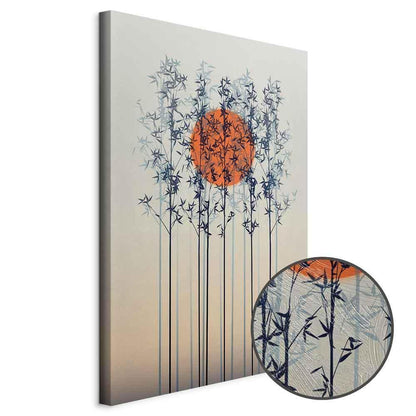 Leinwandbild - Lonely Twilight (1 Part) Vertical