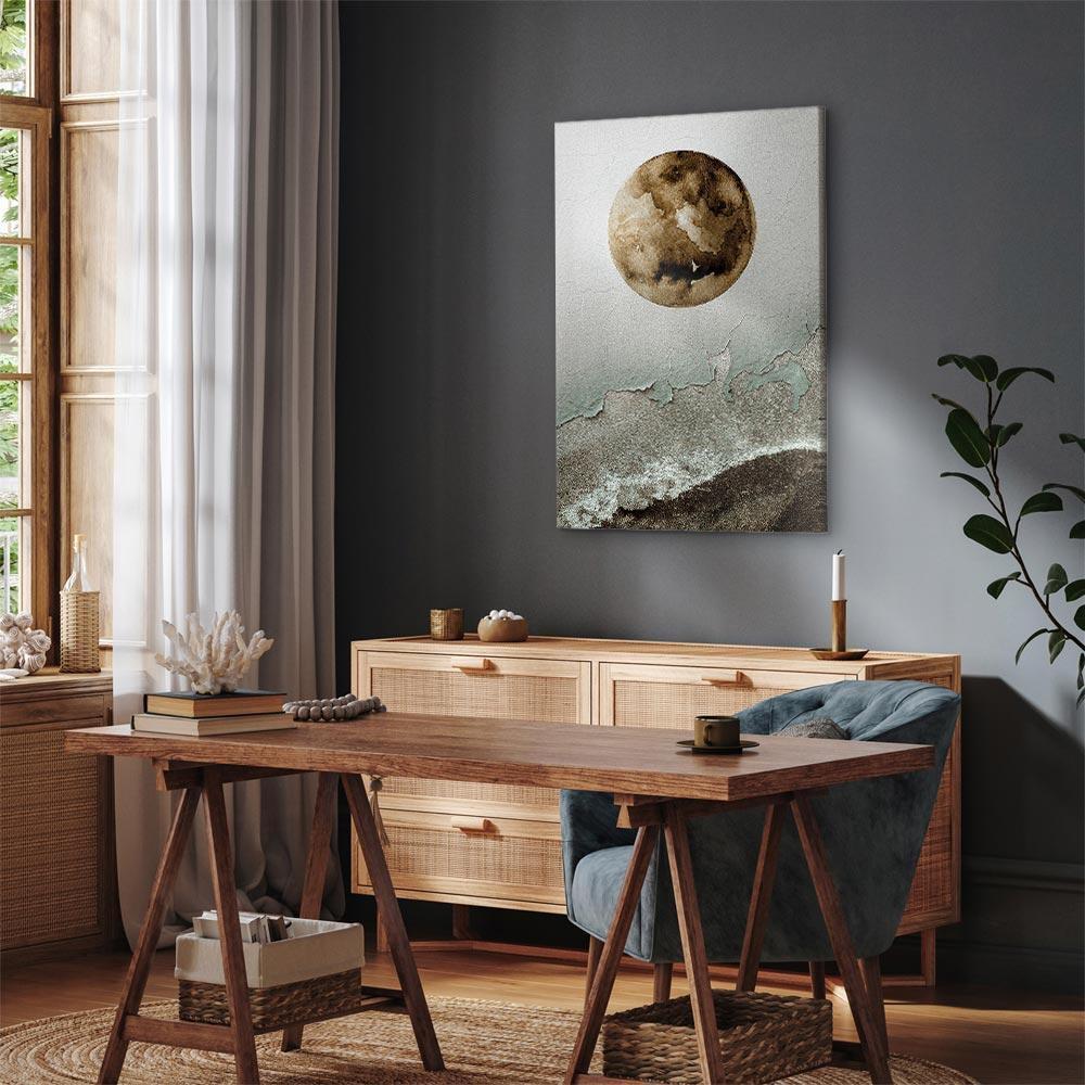 Leinwandbild - Green Tide (1 Part) Vertical