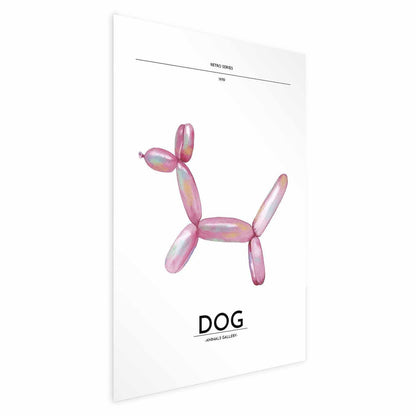 Poster - Holo-Dog - Colorful Retro Dog