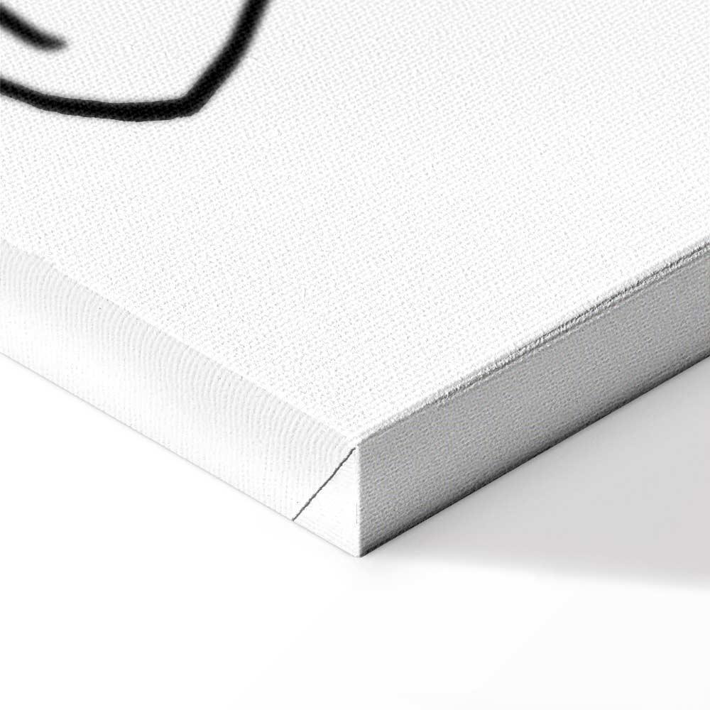 Leinwandbild - Uncertain Encouragement (1 Part) Vertical