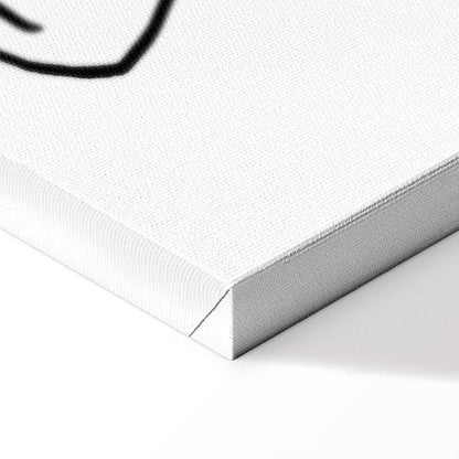 Leinwandbild - Uncertain Encouragement (1 Part) Vertical