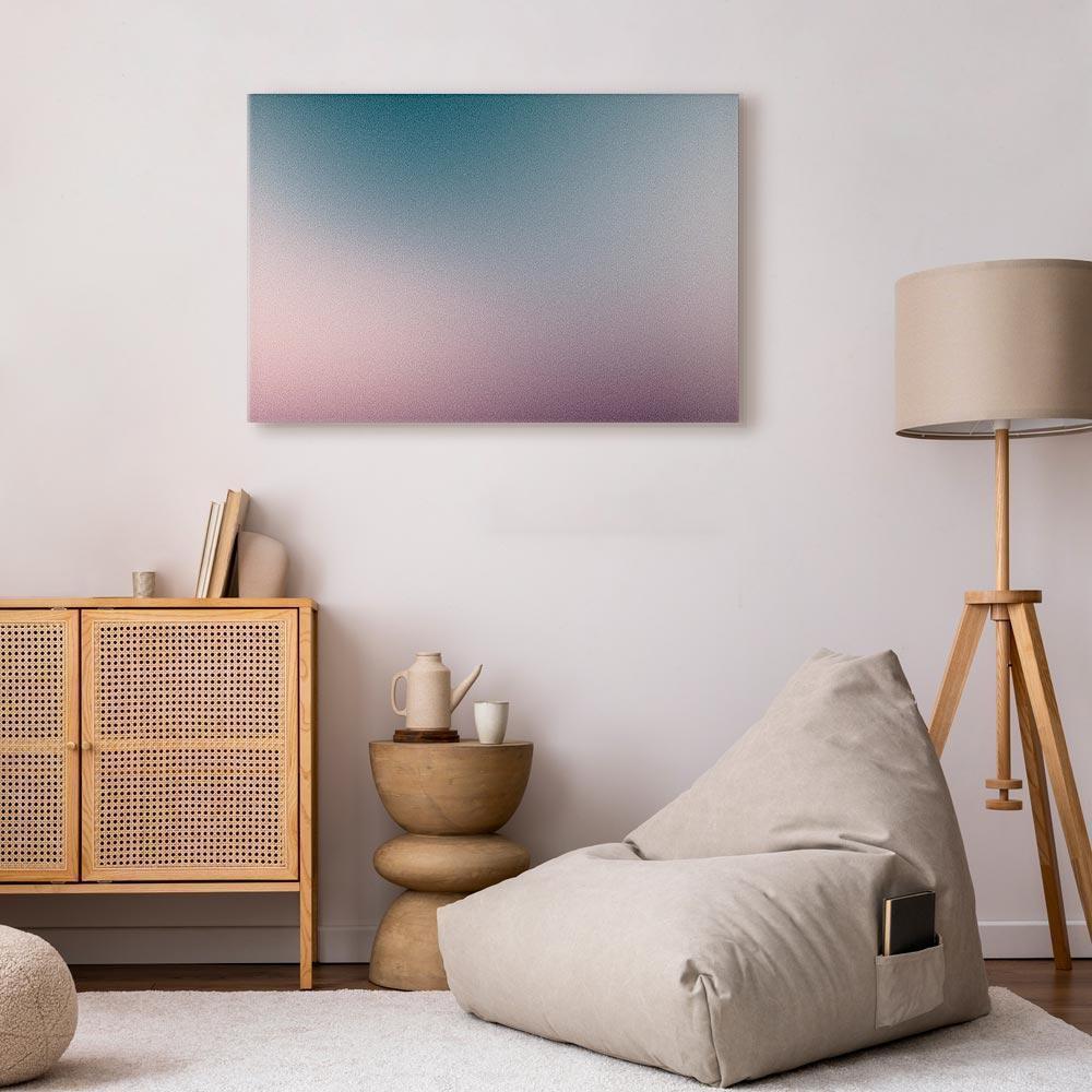 Leinwandbild - Nostalgic Gradient - Gradient Composition in Subdued Colors