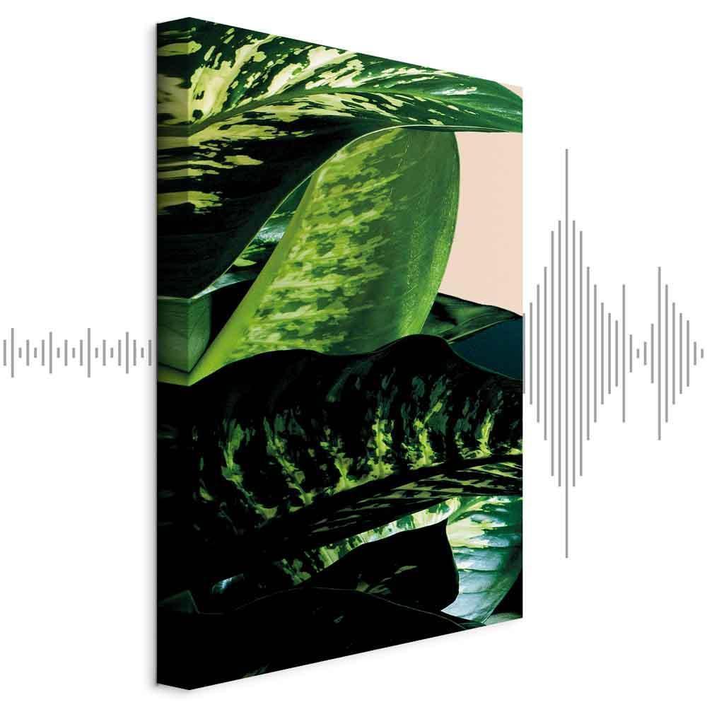 Leinwandbild - Dieffenbachia (1 Part) Vertical
