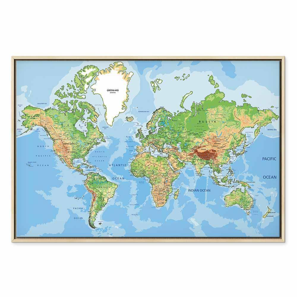 Leinwandbild - Explore the World!