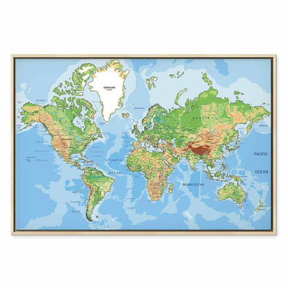 Leinwandbild - Explore the World!