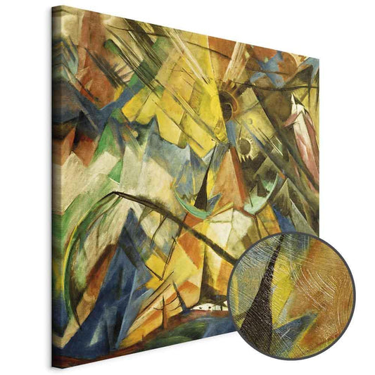 Leinwandbild - Franz Marc – Tirol