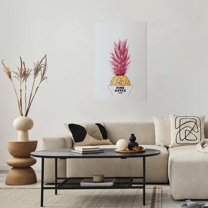 Poster - Golden Pineapple Artgeist