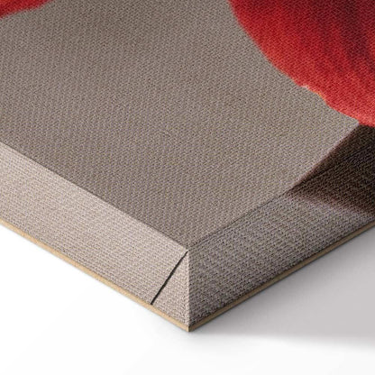 Leinwandbild - Red Flower (1 Part) Vertical