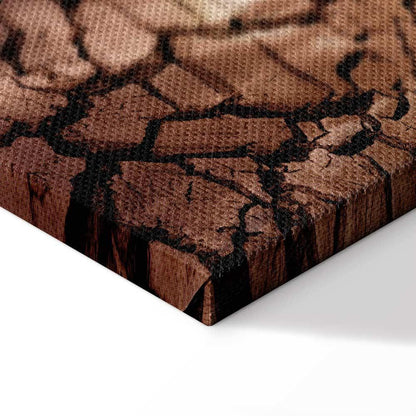 Leinwandbild - Drought (1 Part) Vertical