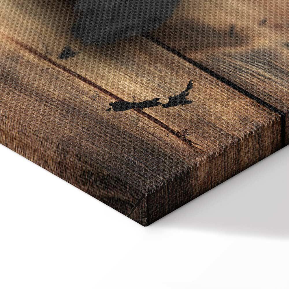 Leinwandbild - Silver World