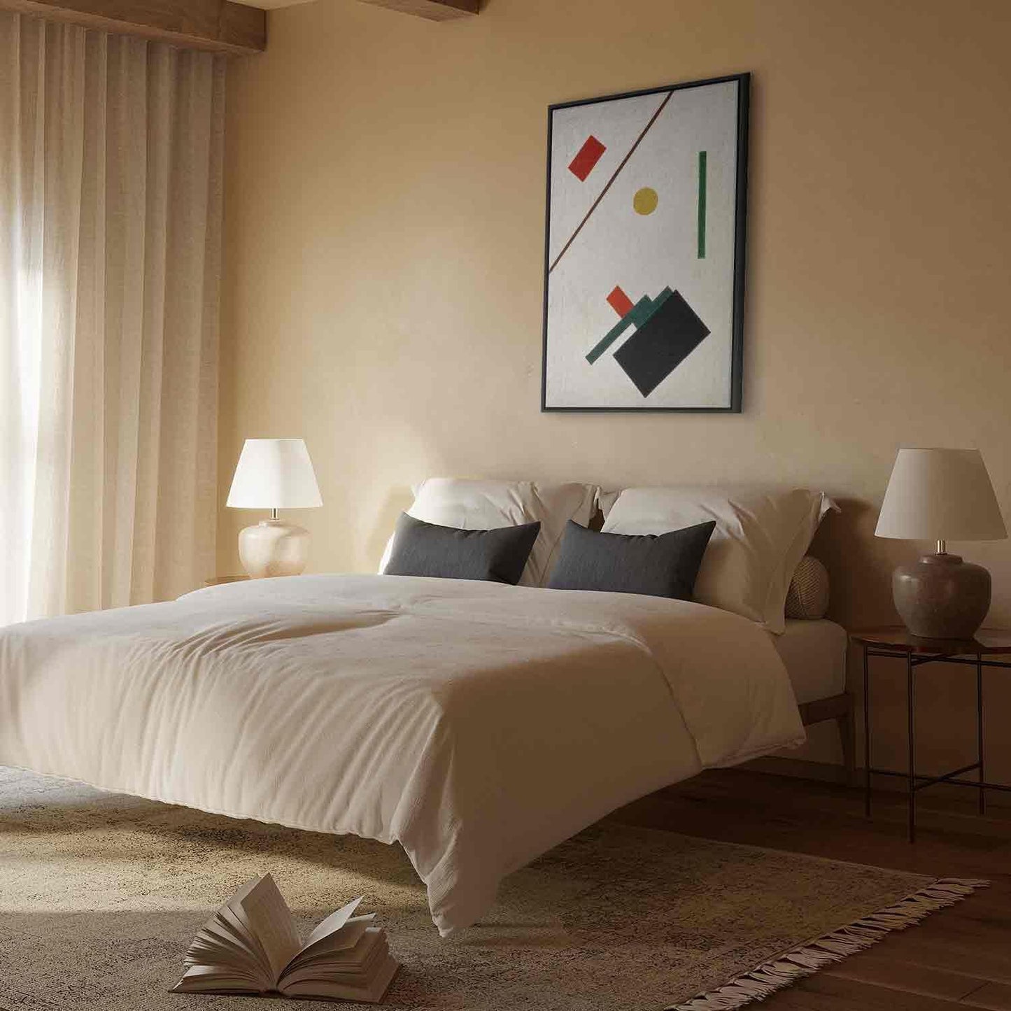 Leinwandbild - Suprematist Composition (Kazimir Malevich) Artgeist