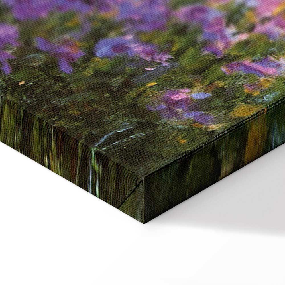 Leinwandbild - Claude Monet – The Artist’s Garden at Giverny