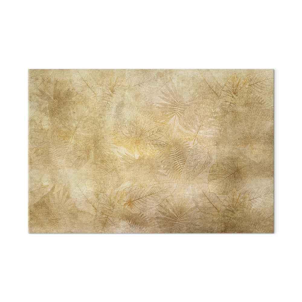 Leinwandbild - Vintage Leaves (1 Part) Wide