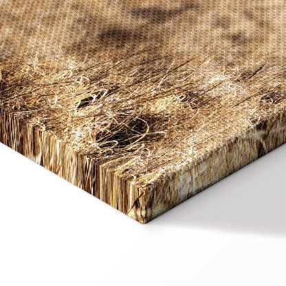 Leinwandbild - Wooden Windmill (1 Part) Vertical