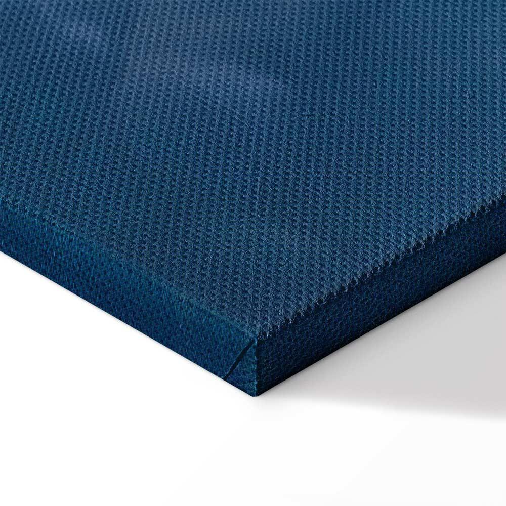 Leinwandbild - Aerial Landscapes: Rays Lighting Up Fluffy Cloud Formations