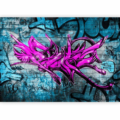 Fototapete - Anonymous graffiti Artgeist