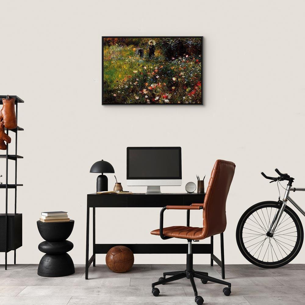 Leinwandbild - Pierre-Auguste Renoir – Summer Landscape