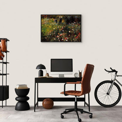 Leinwandbild - Pierre-Auguste Renoir – Summer Landscape