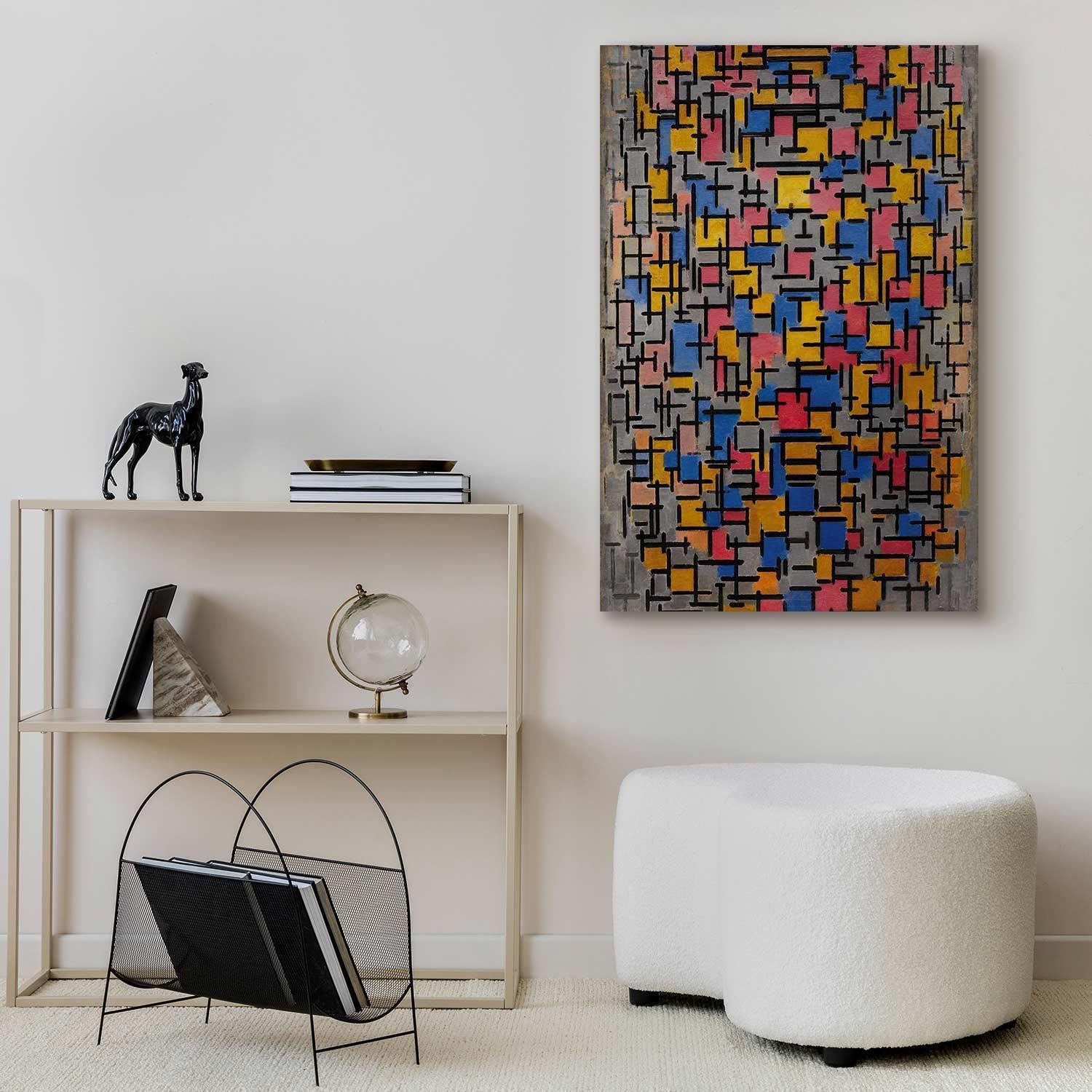 Leinwandbild - Composition (Piet Mondrian) Artgeist