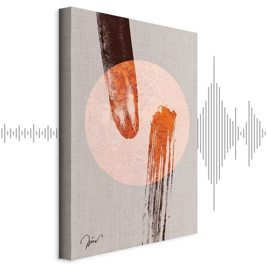 Leinwandbild - Two Comets (1 Part) Vertical