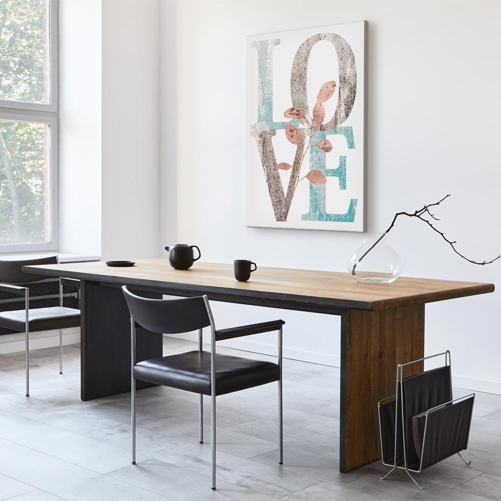 Leinwandbild - Flourishing Letters (1 Part) Vertical