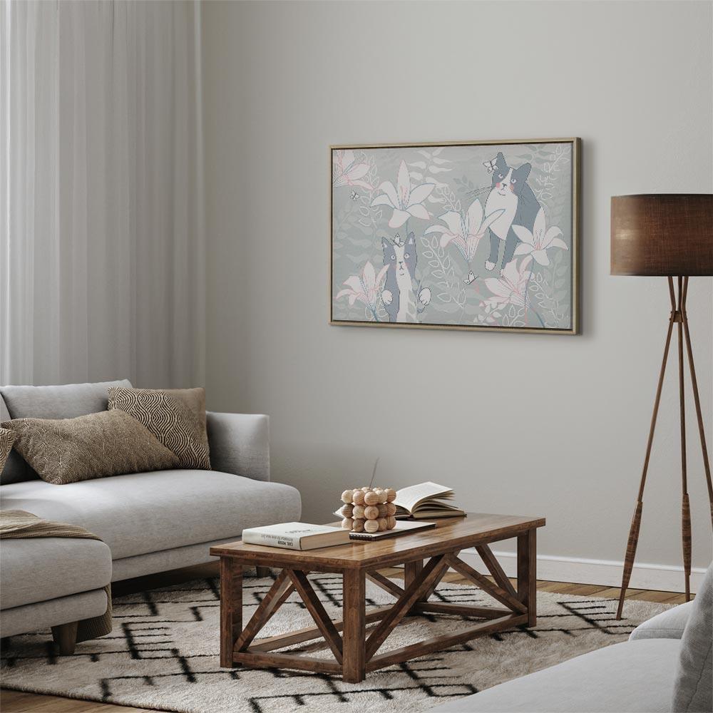 Leinwandbild - Cat Matters (1 Part) Wide - First Variant