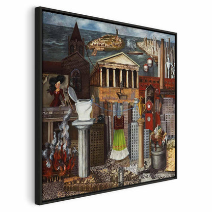 Leinwandbild - Frida Kahlo – My Dress Hangs There