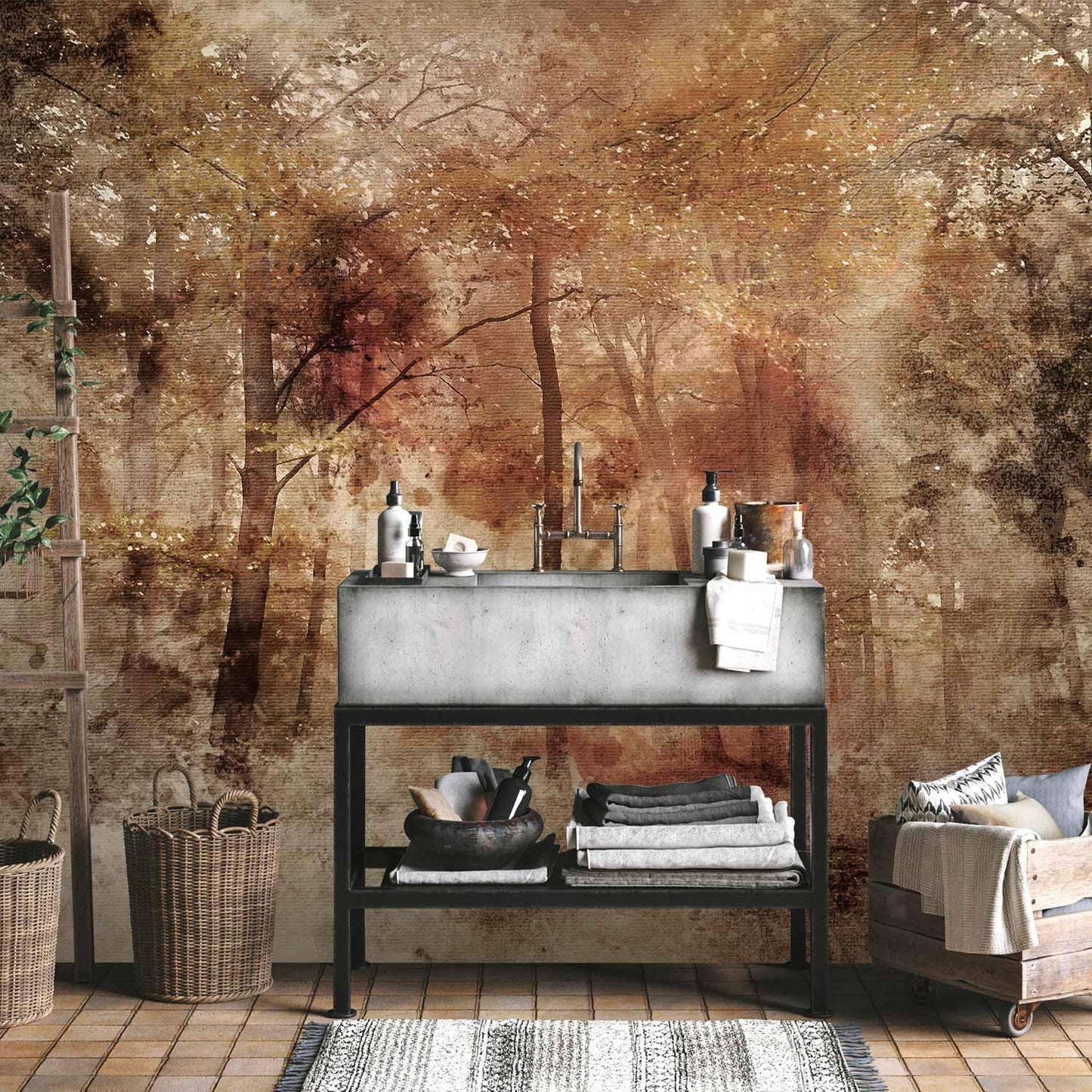 Fototapete - Lost in the woods