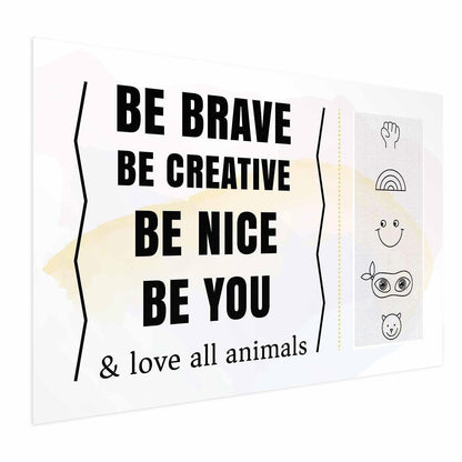 Poster - Be Yourself Artgeist